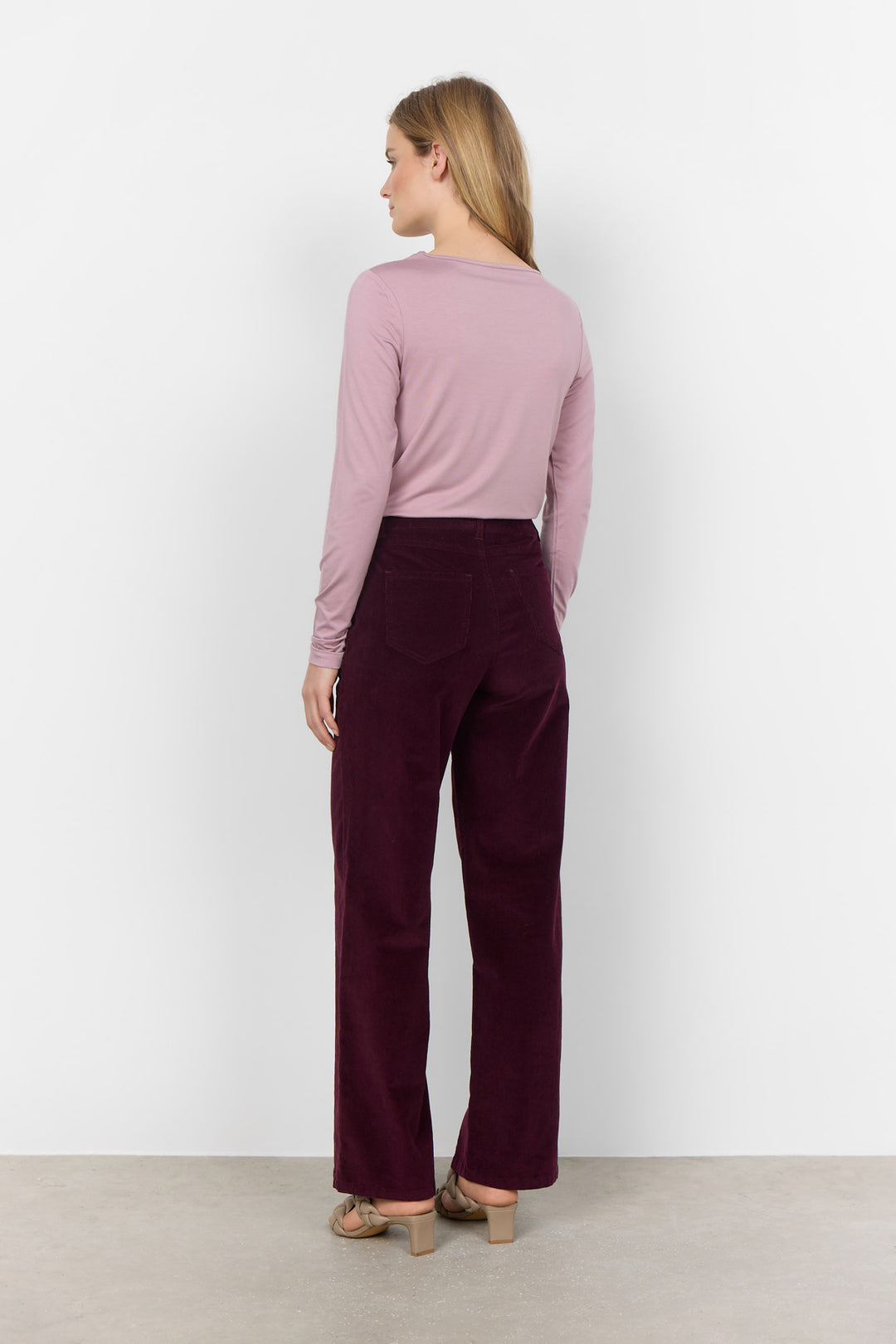 Pantalon en velours côtelé