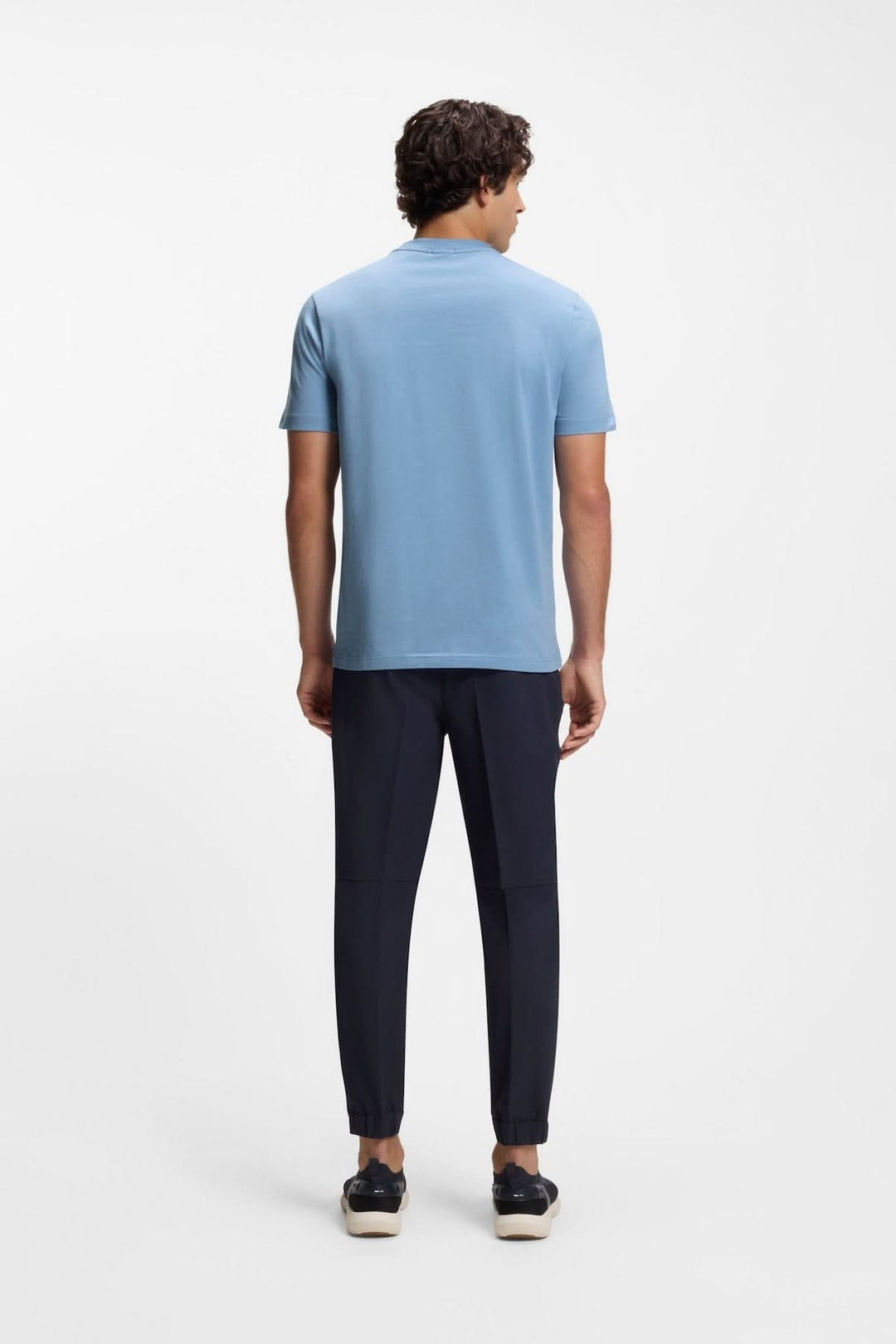 T-shirt en coton extensible avec logo