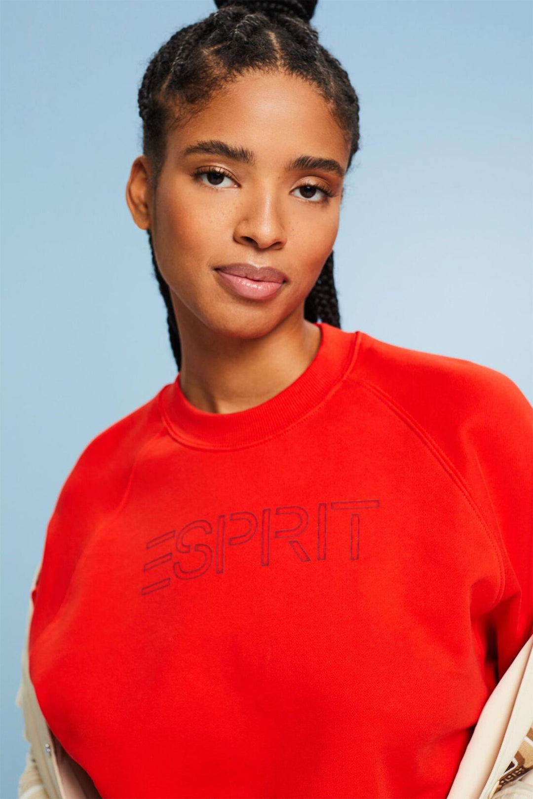 Cropped logo sweatshirt