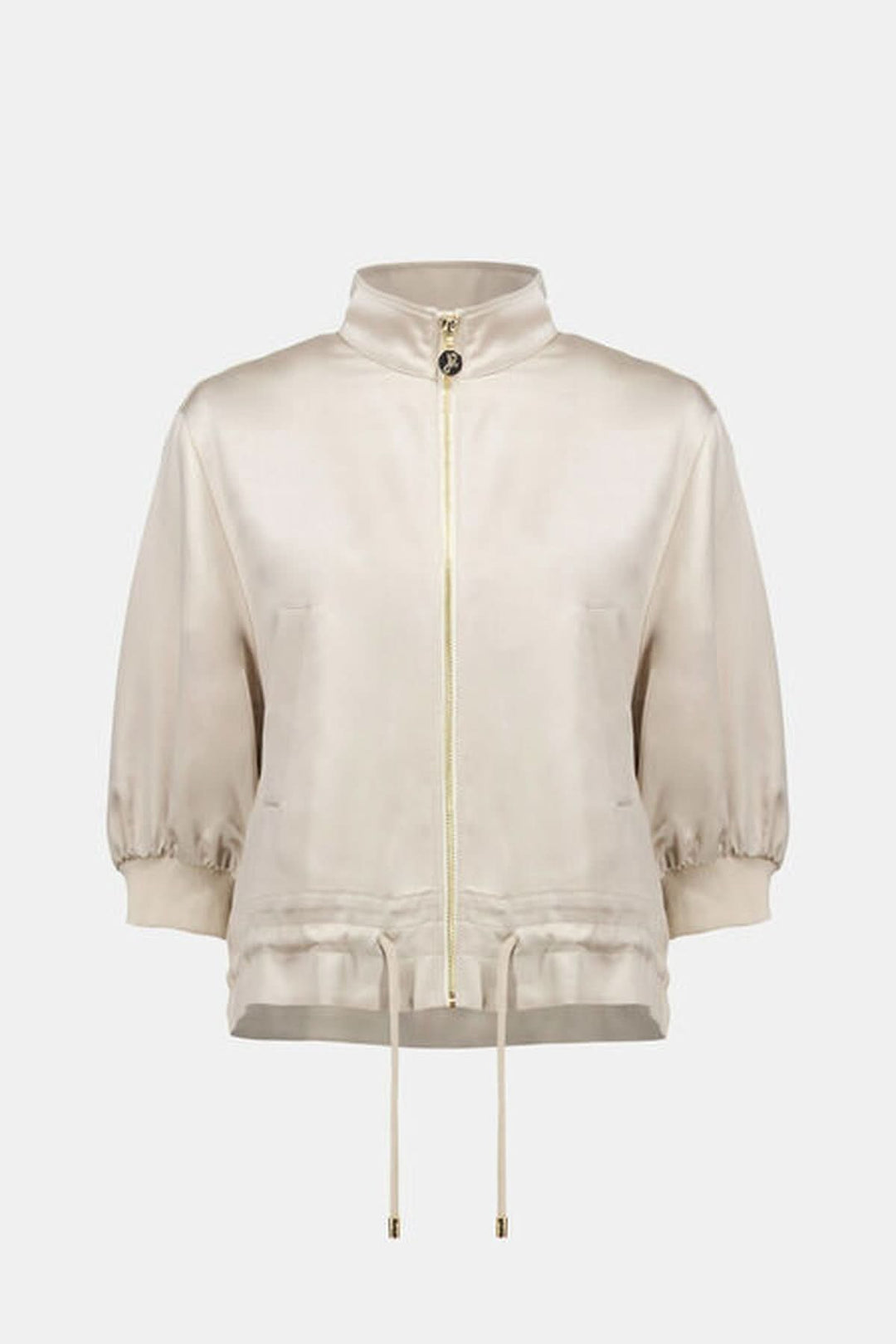 Lightweight jacket with zipper closure