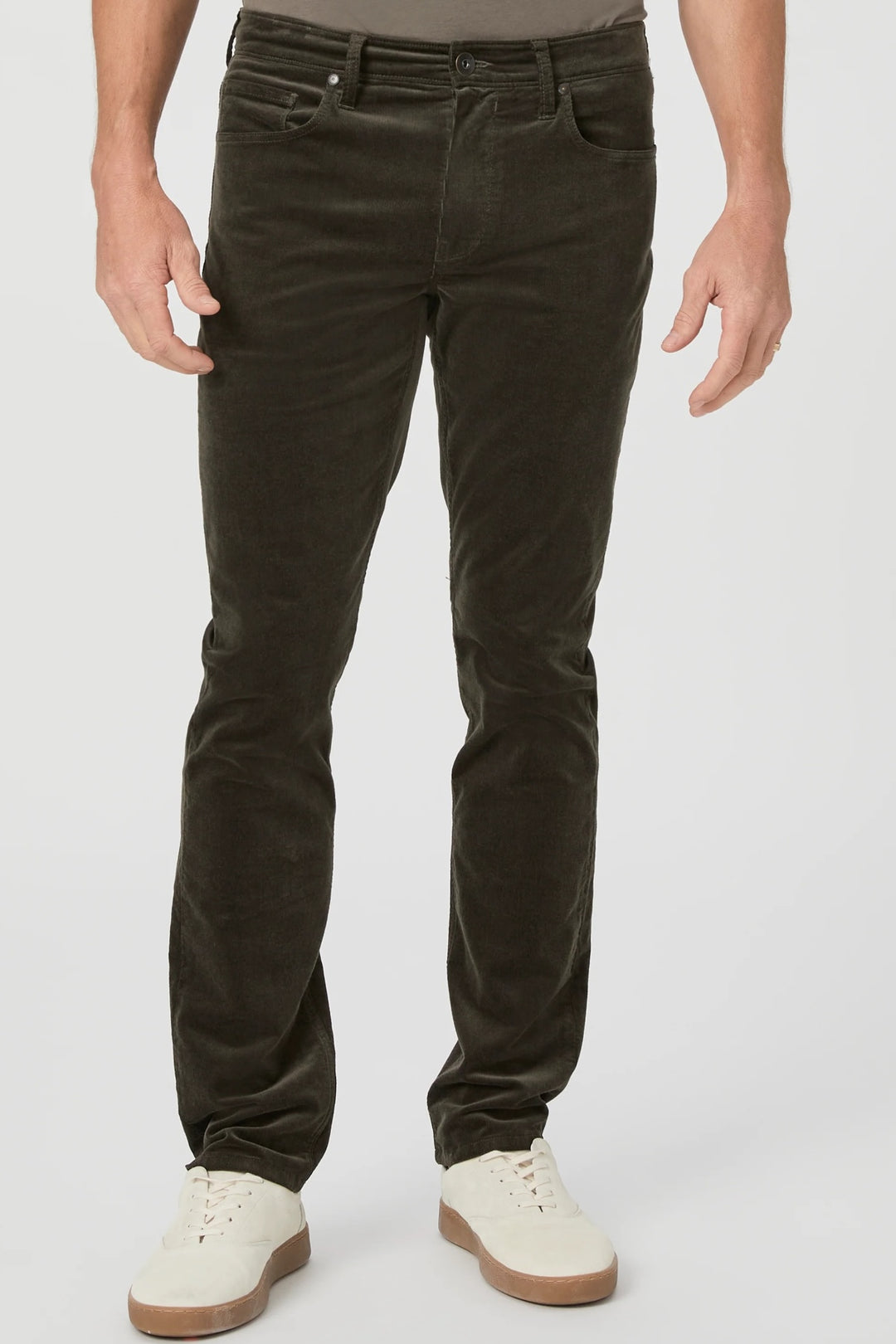 Pantalon corduroy Vert