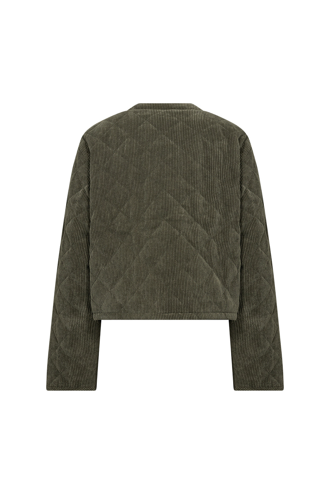 Manteau Bindi court en velours côtelé