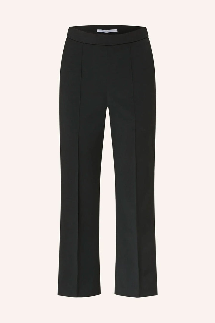 Pantalon habillé coupe droite à plis marqués