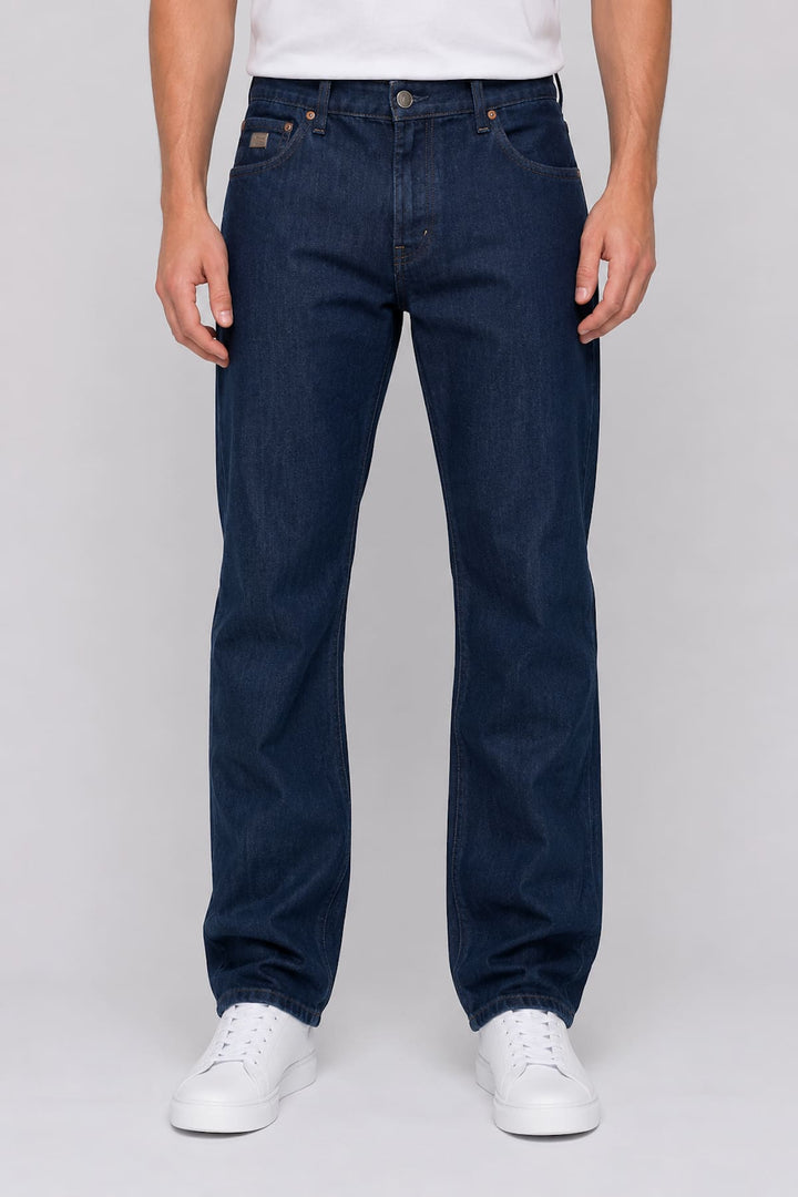 Vue de dos jean coupe droite Black Bull pour homme gris - Valérie Simon