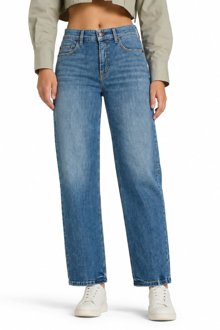 Cambio Elli high-rise straight-leg jeans for women