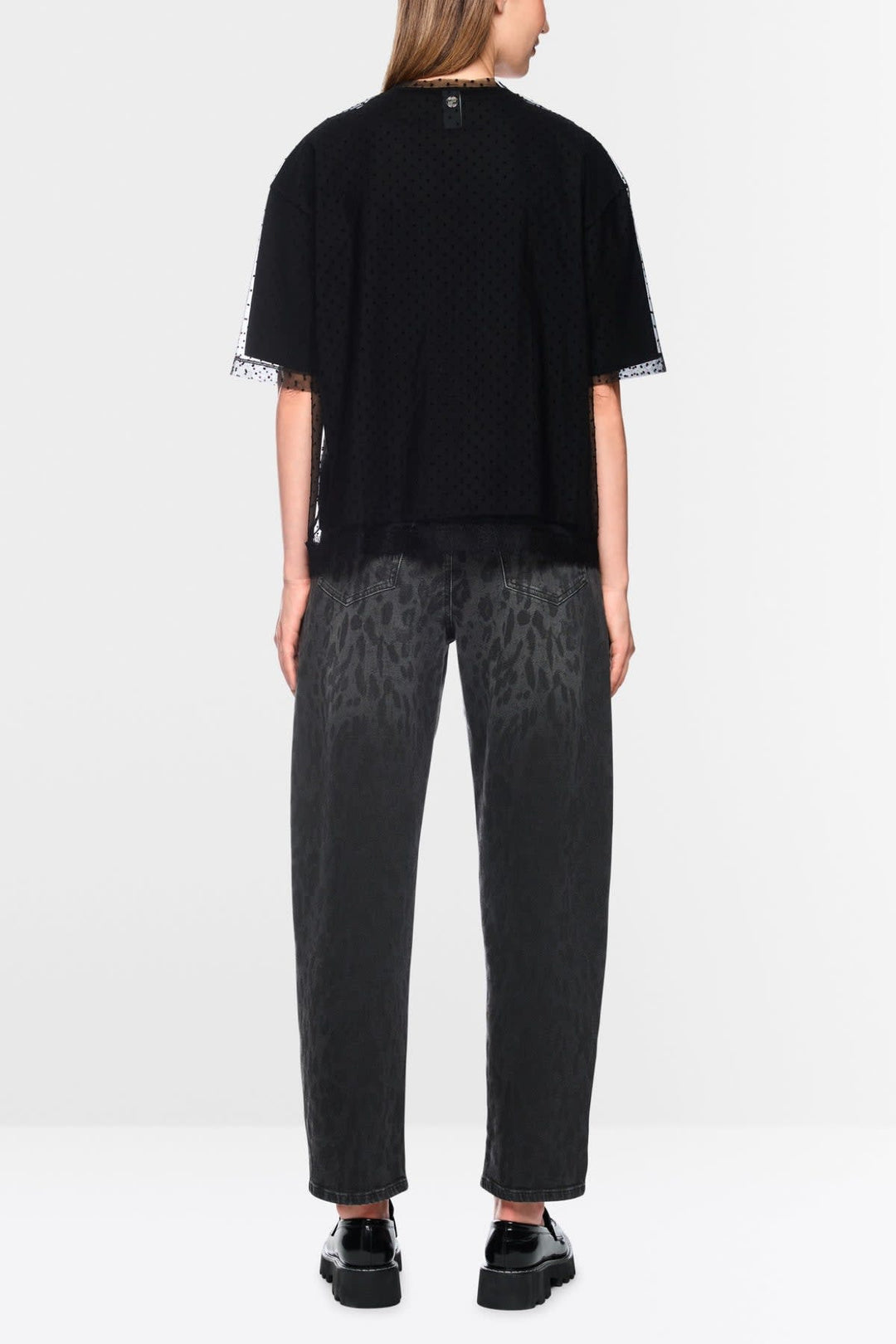 Jean RUMA à taille haute vue de face pour femme Marc Cain