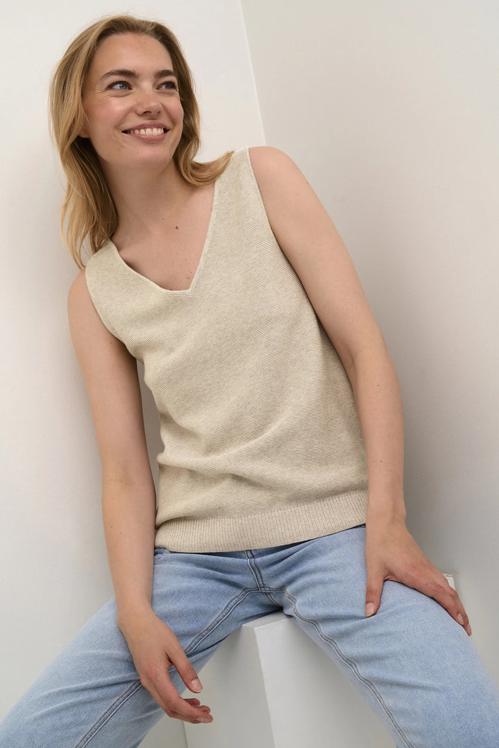 Sleeveless sweater