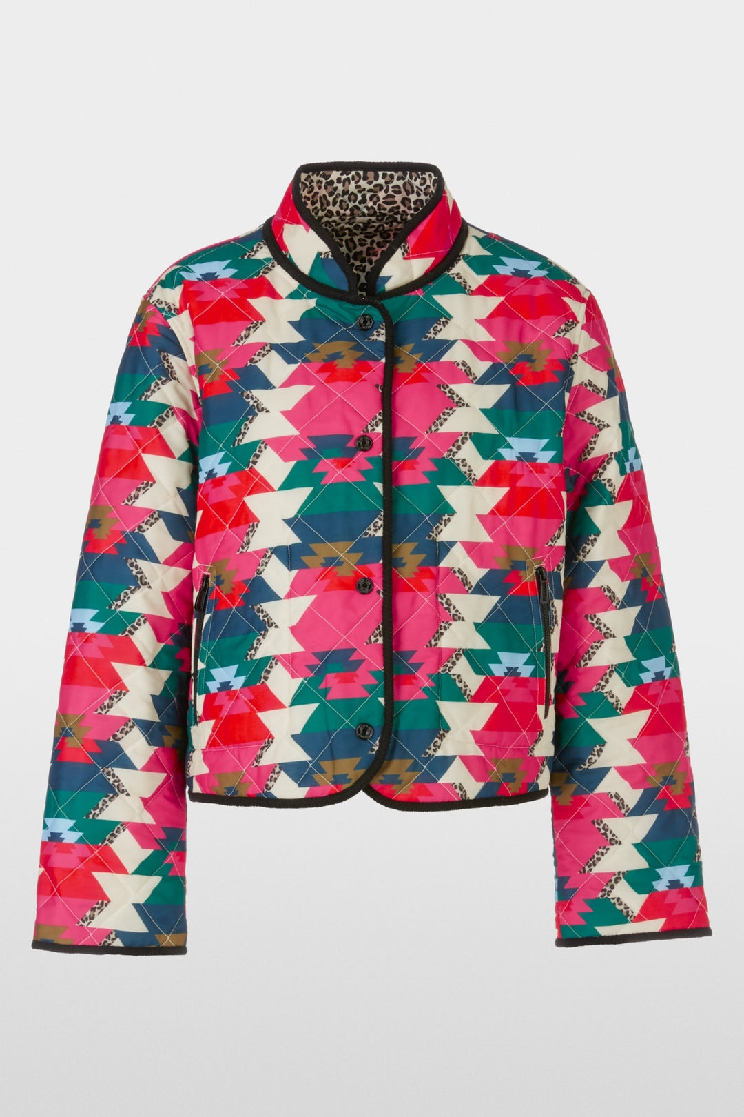 Reversible quilted jacket