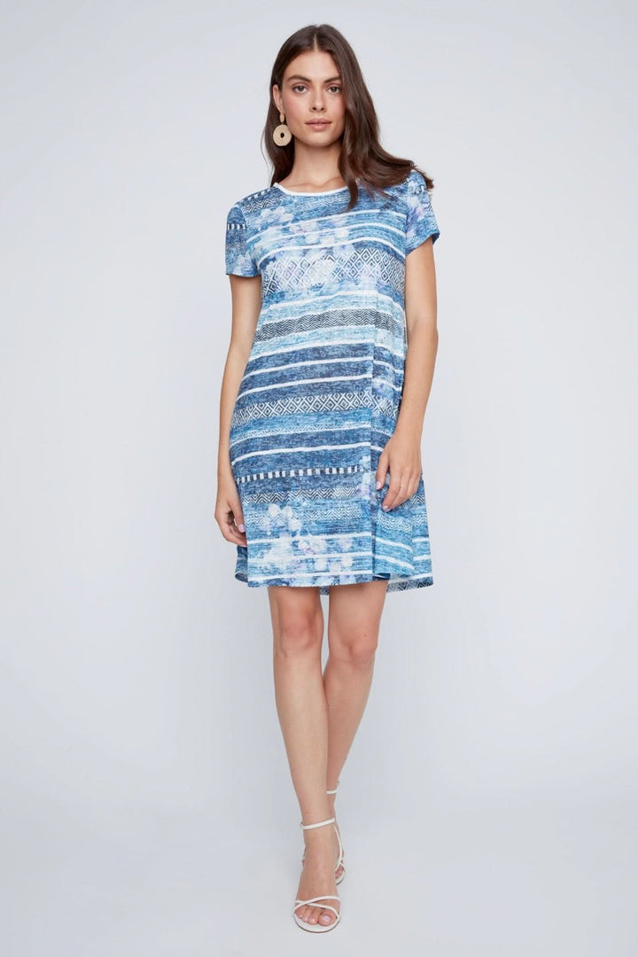 Short printed dress