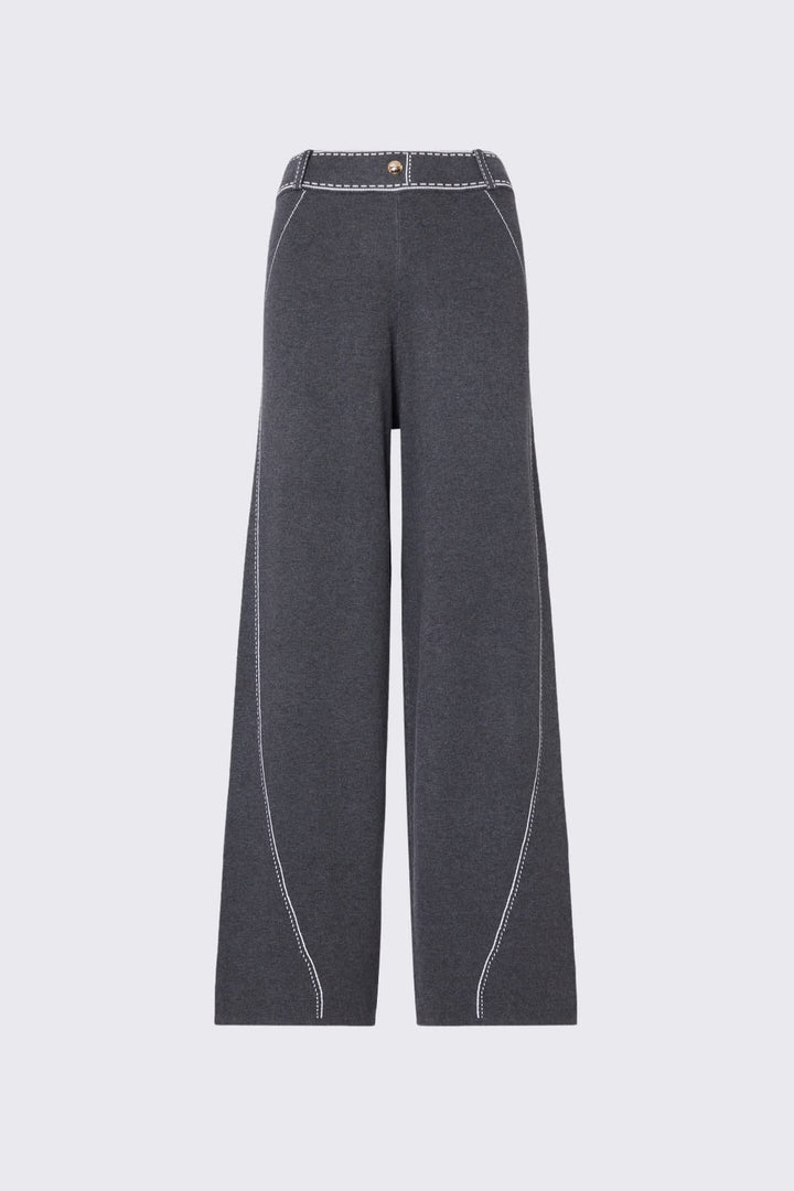 Jogging à surpiqûres contrastantes pour femme liujo