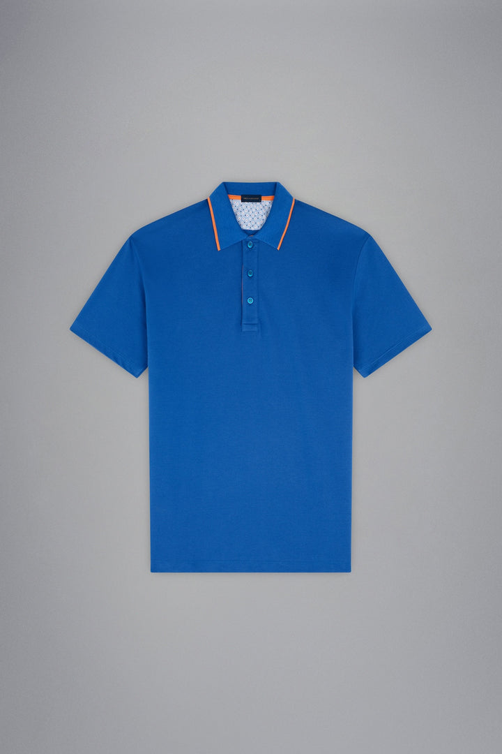 Polo shirt with orange details