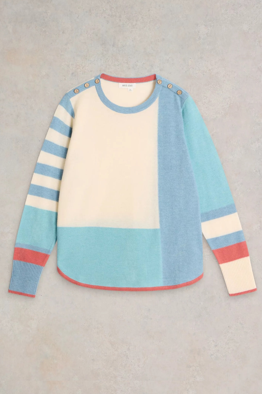 EMMA COLOR BLOCK SWEATER