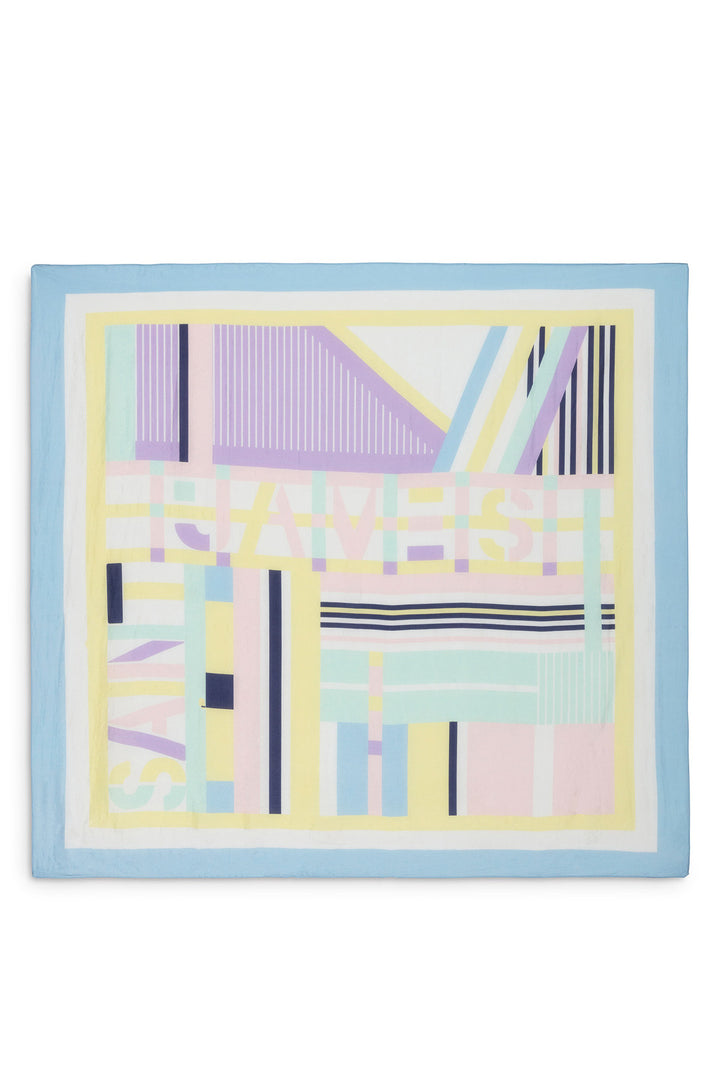 PASTEL CLUB SQUARE scarf