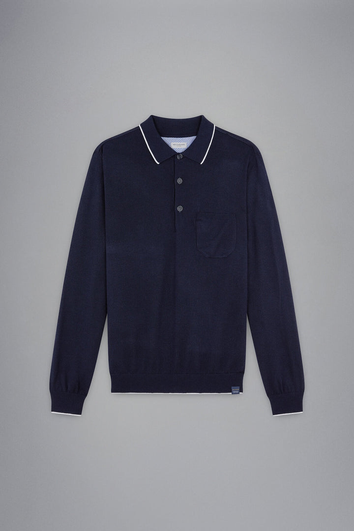 Wool polo