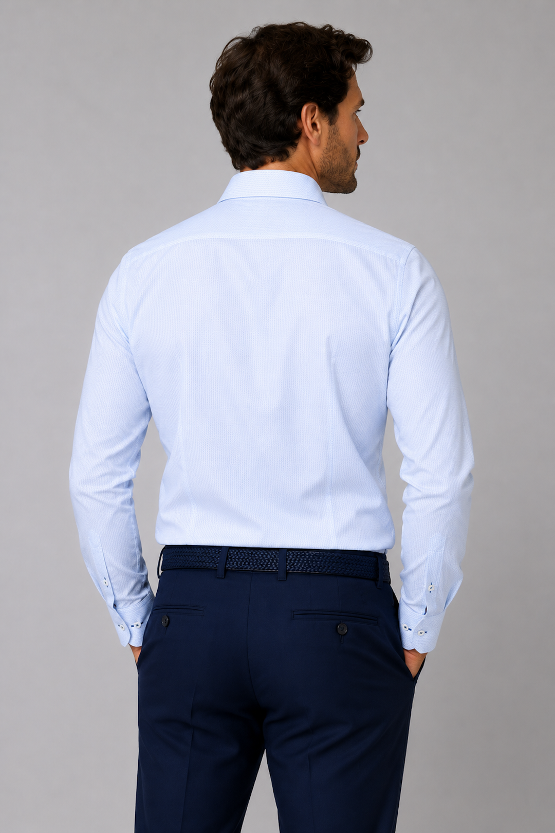 Chemise habillée micro texture