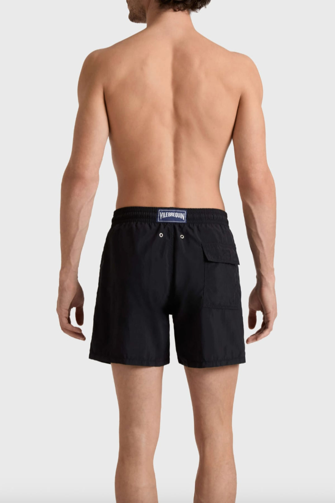 Front view of an orange Vilebrequin men&