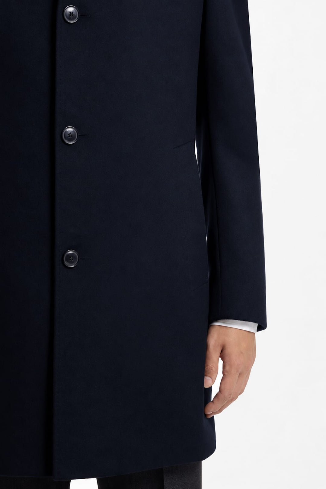 Manteau habillé à col montant pour homme Hugo Boss