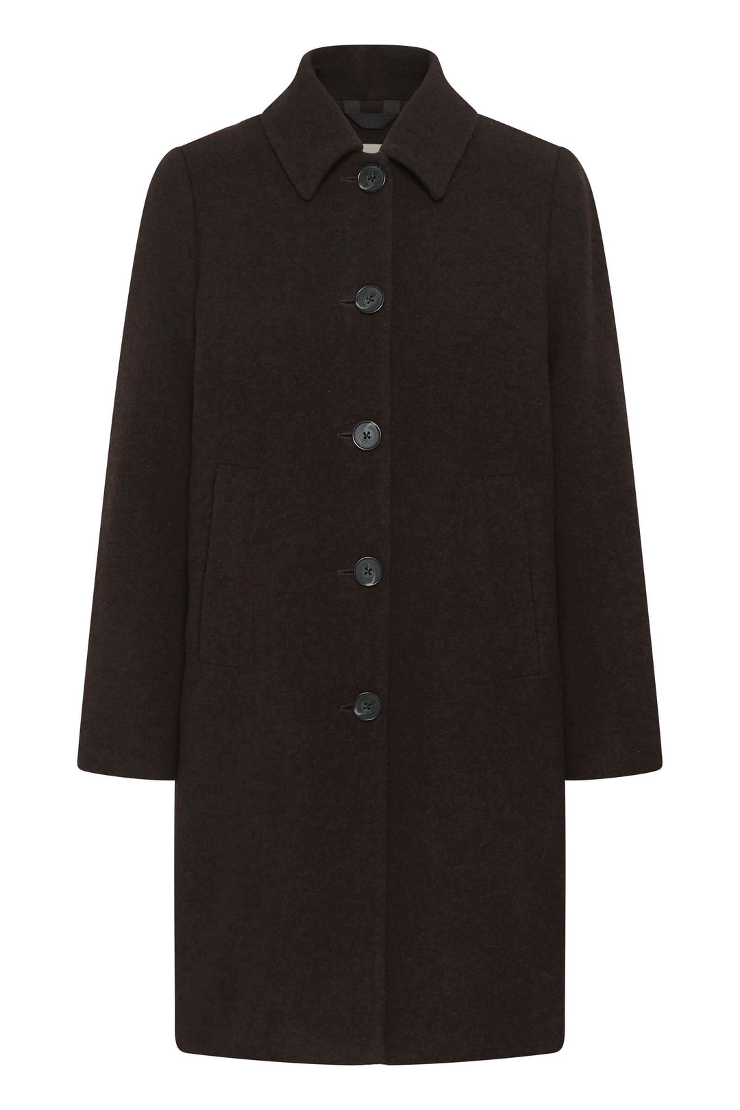 Manteau long Kamillas en mélange de laine pour femme Part Two