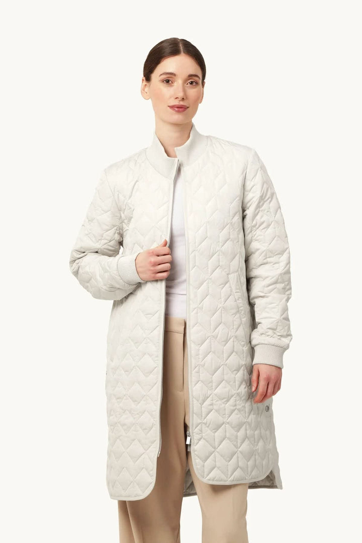 Manteau long matelassé pour femme Ilse Jacobsen