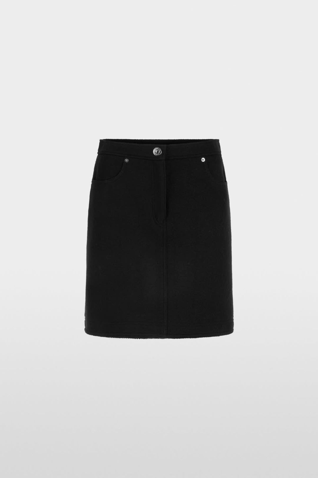 Mini-jupe en laine vierge pour femme Marc Cain