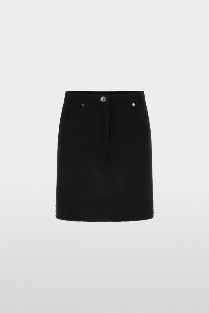 Mini-jupe en laine vierge pour femme Marc Cain