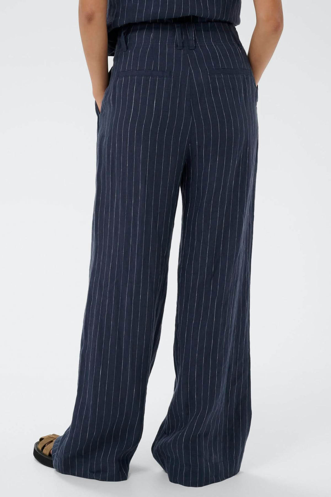 Pantalon en lin Aliya