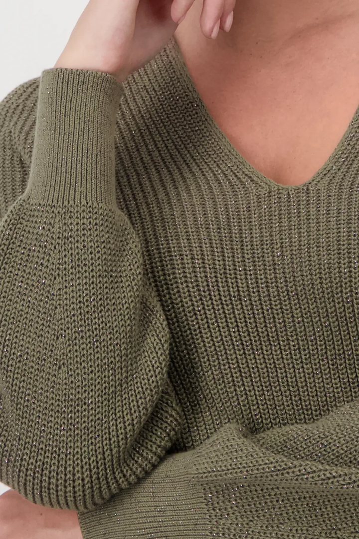 Pull à maille avec lurex