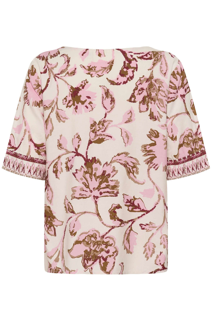 Blouse Tiah fluide à motif floral