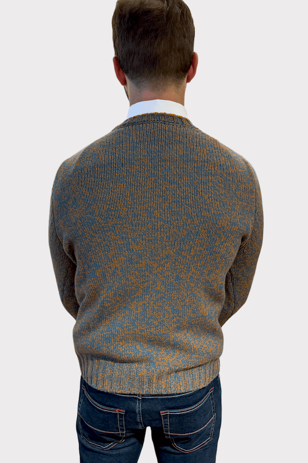 Textured wool sweater