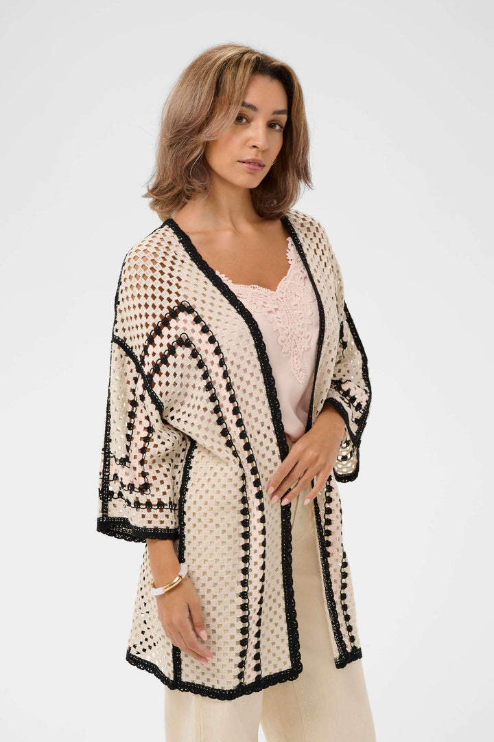 Veste Free ouverte en crochet