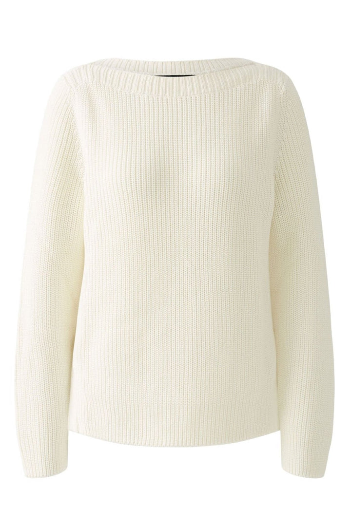 Ribbed knit sweater