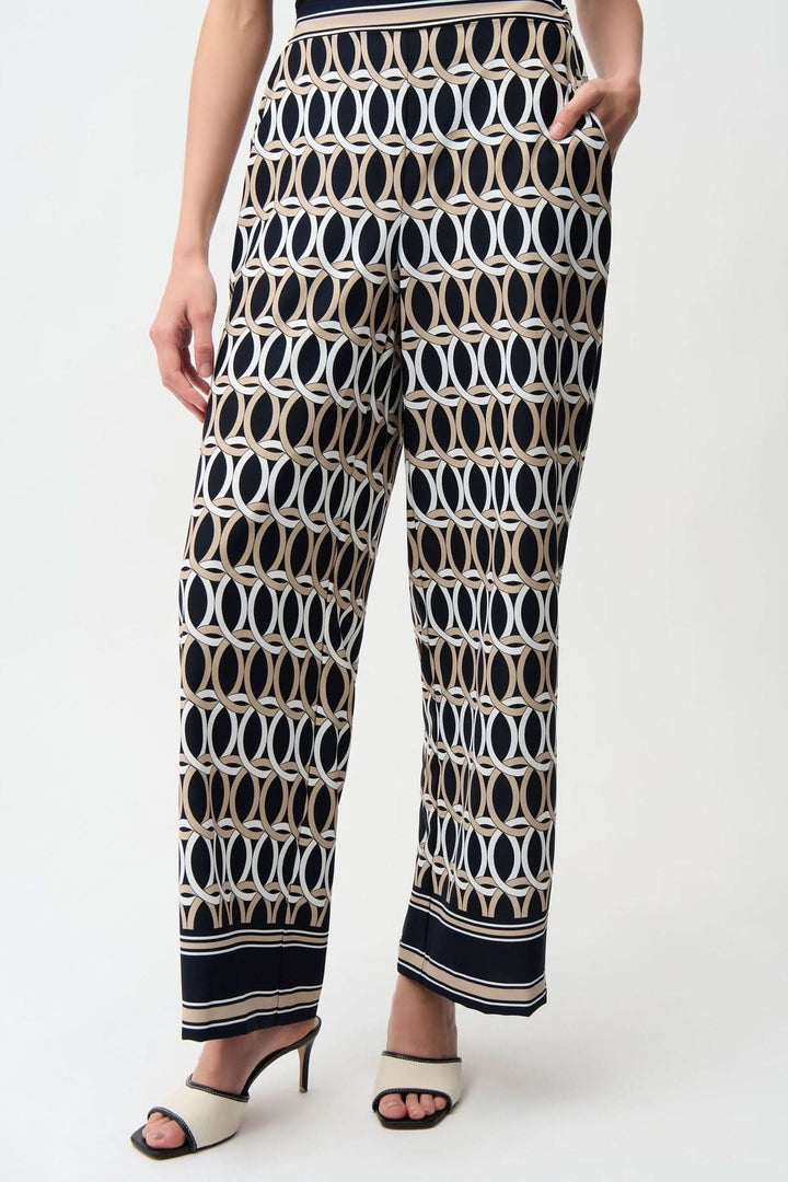 Flowy printed pants