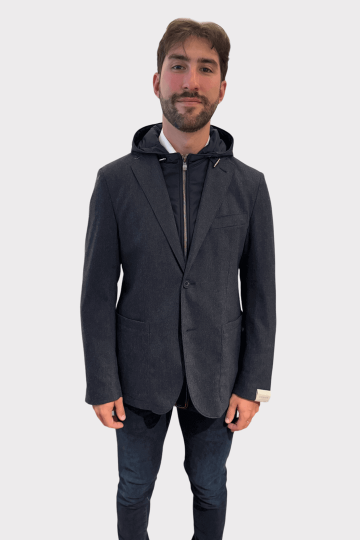 Veston laine-cachemire Techwool imperméable