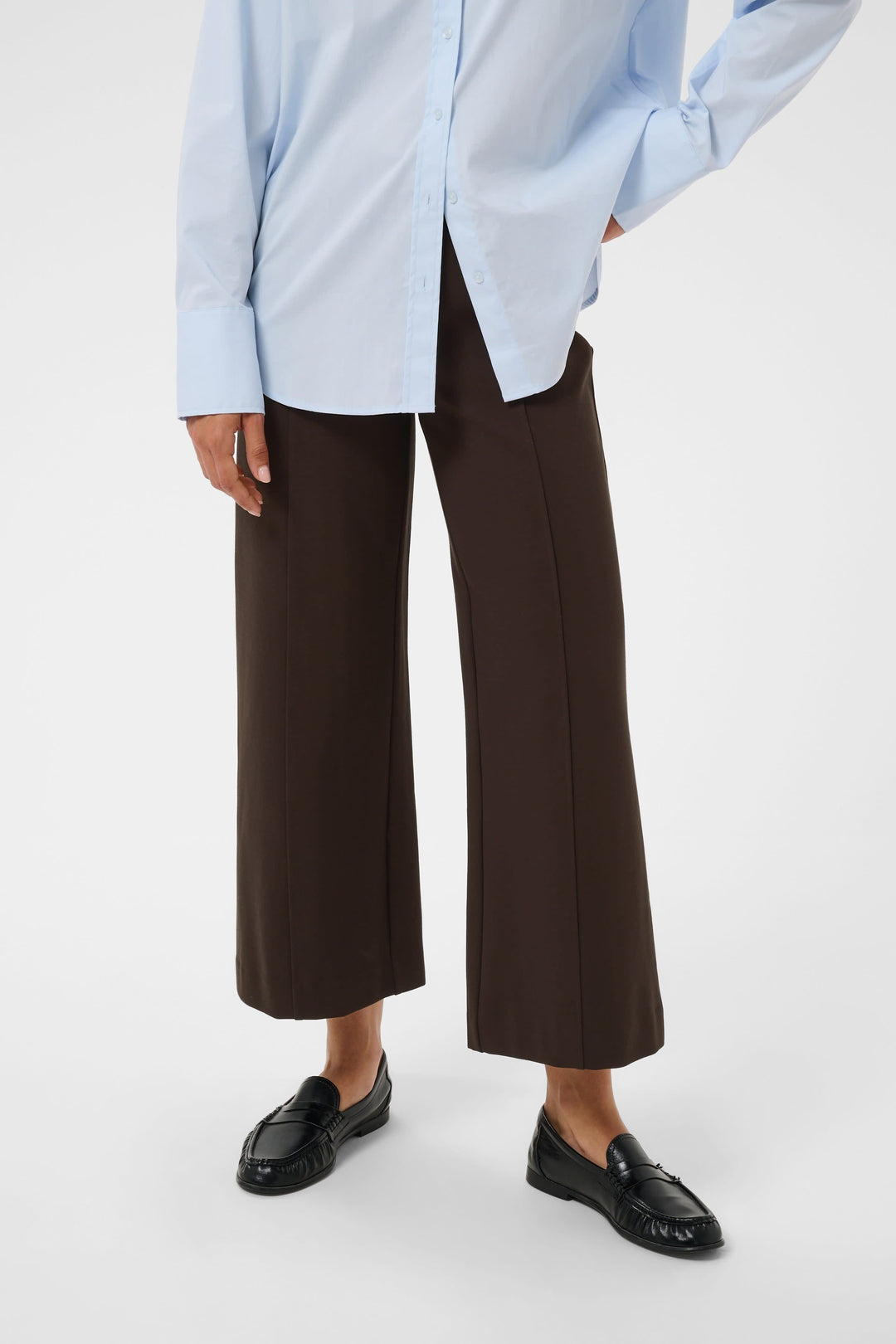 Pantalon ample en tricot extensible pour femme Part Two