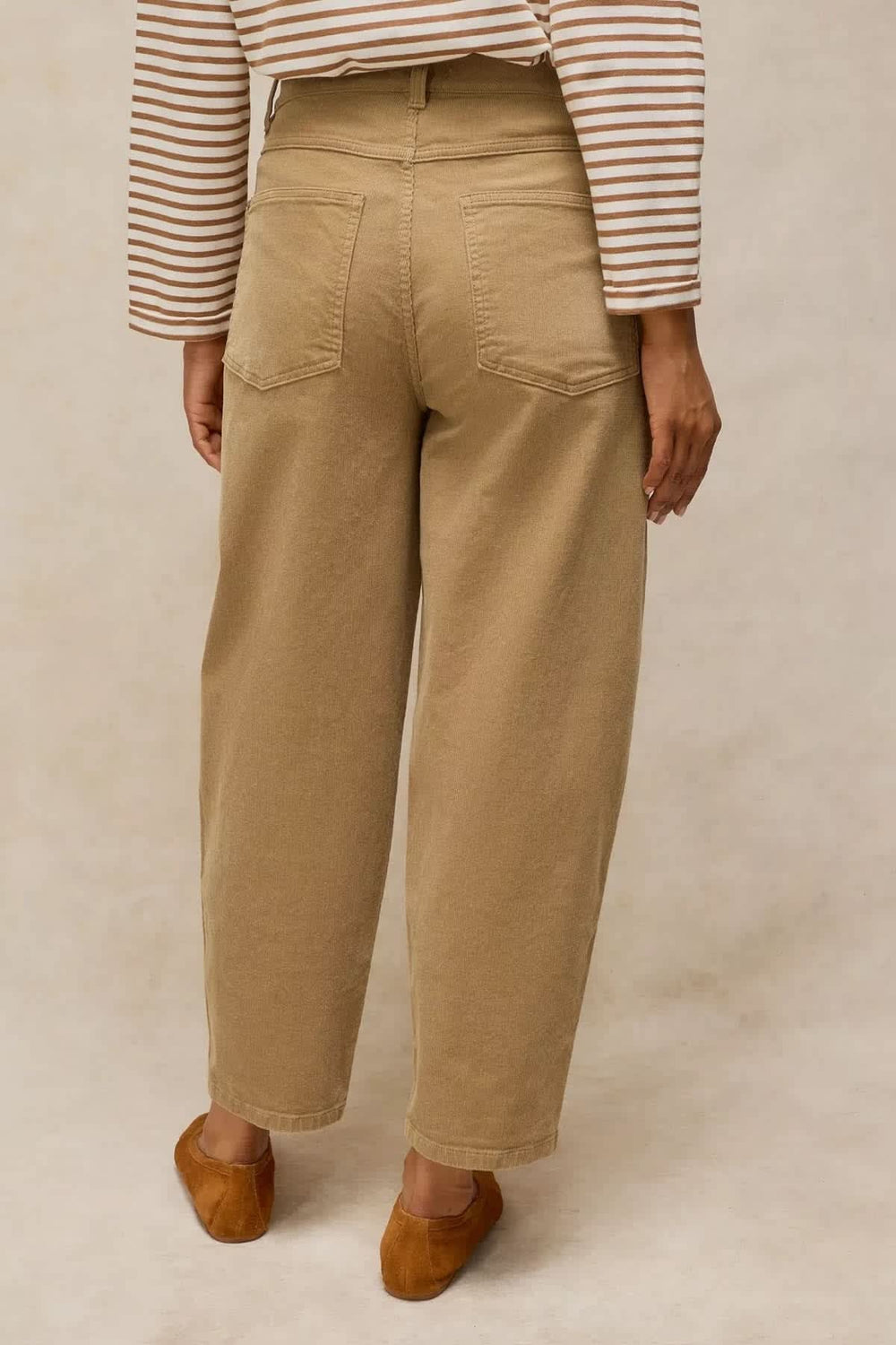Pantalon Aubrey droit en velours côtelé pour femme White Stuff