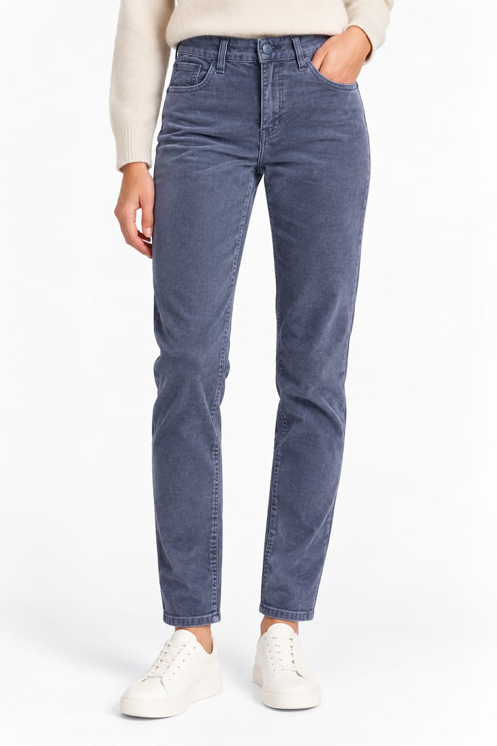 Pantalon chino à jambe droite pour femme CARRELI JEANS