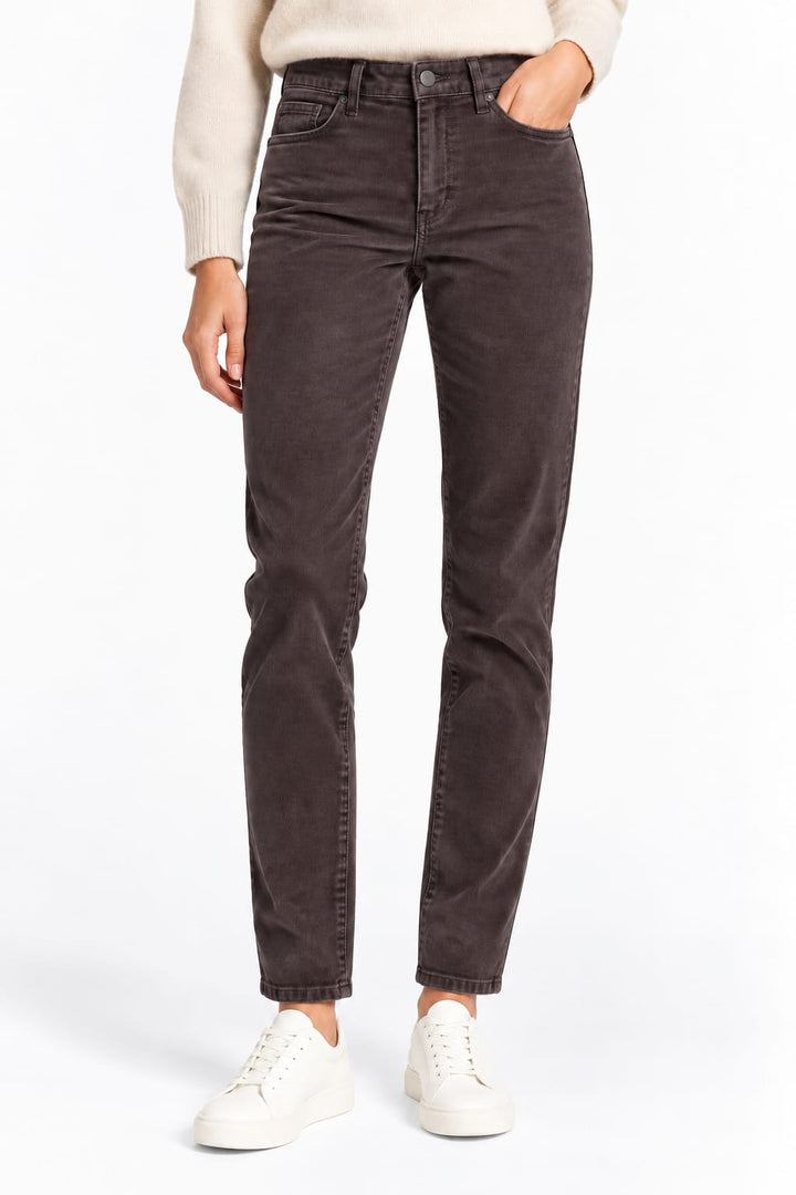 Pantalon chino à jambe droite pour femme CARRELI JEANS