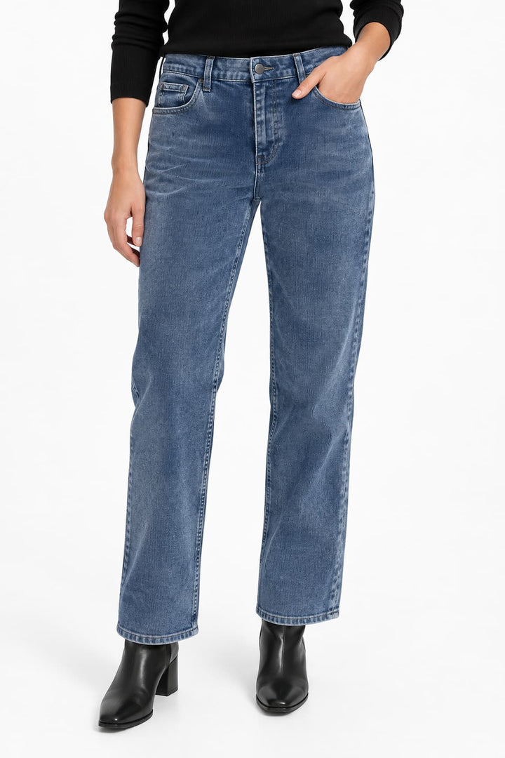 Pantalon chino droit pour femme CARRELI JEANS
