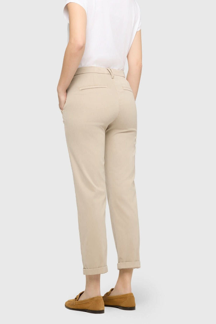 Pantalon chino slim à jambe étroite pour femme Mac Jeans