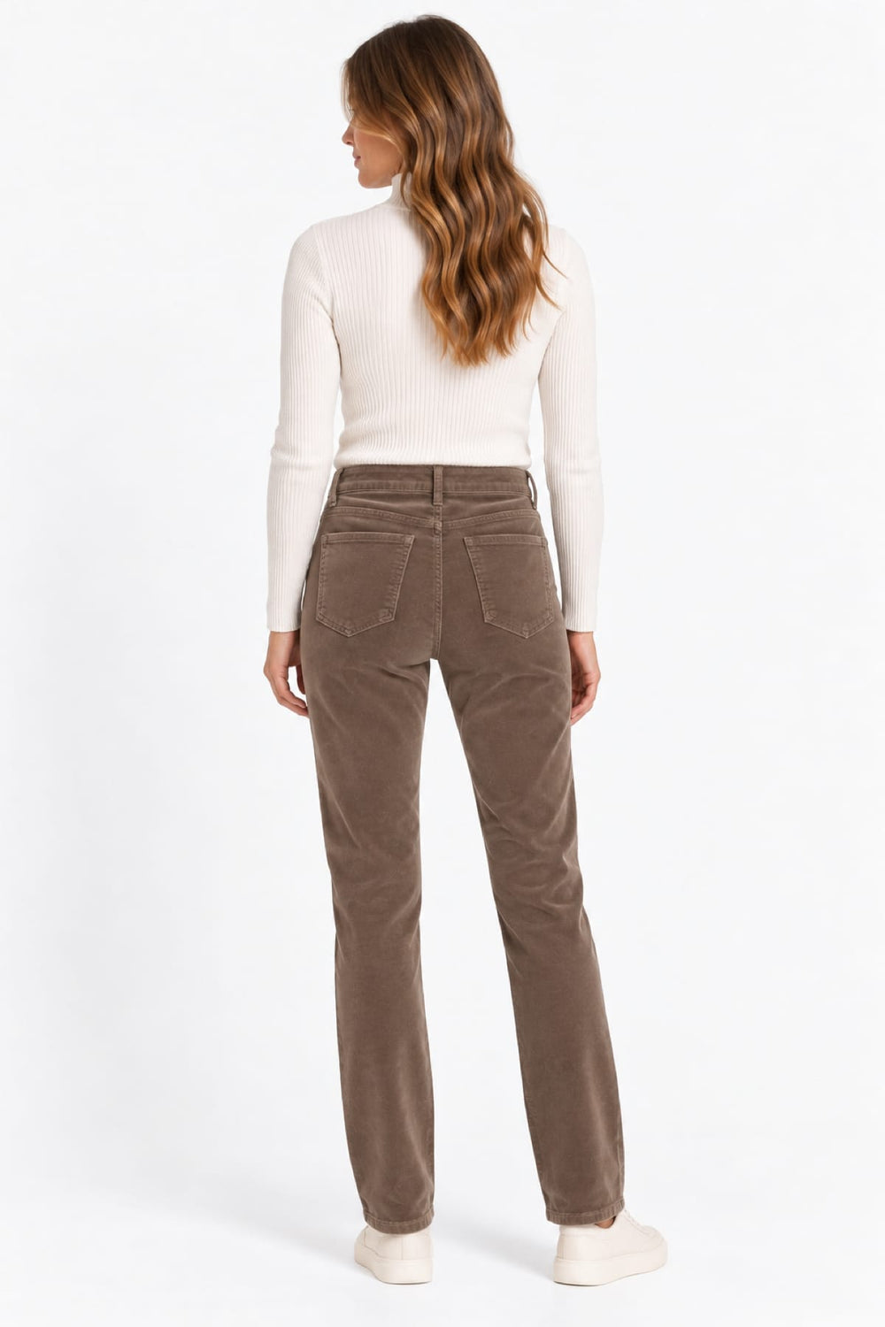 Women's straight-leg corduroy pants Brax