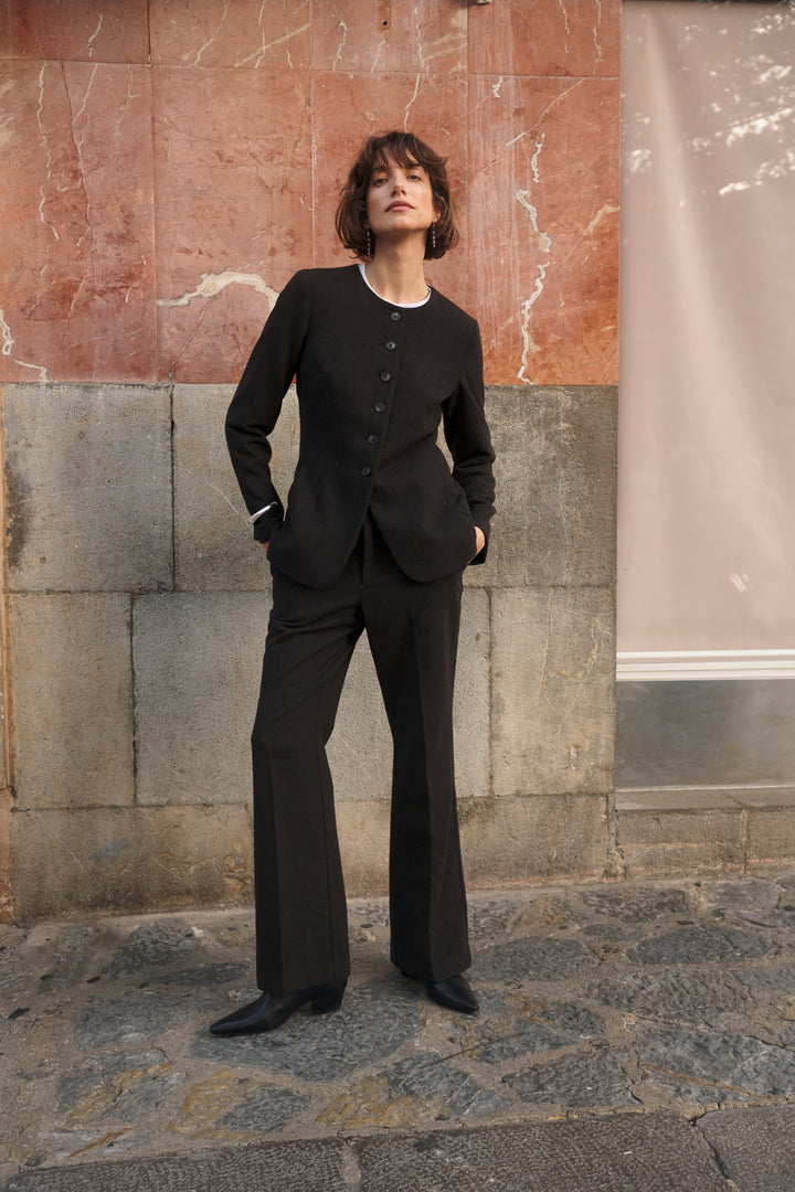 Pantalon habillé Celleste à jambe évasée pour femme Part Two