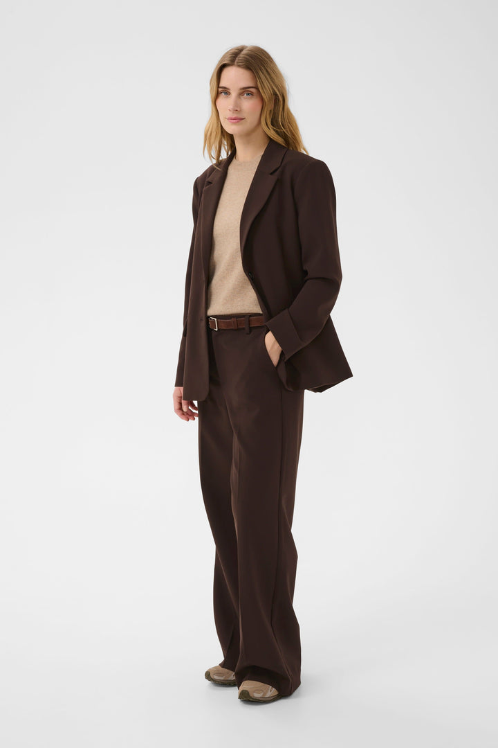 Pantalon habillé Ninnesa à jambe large pour femme Part Two