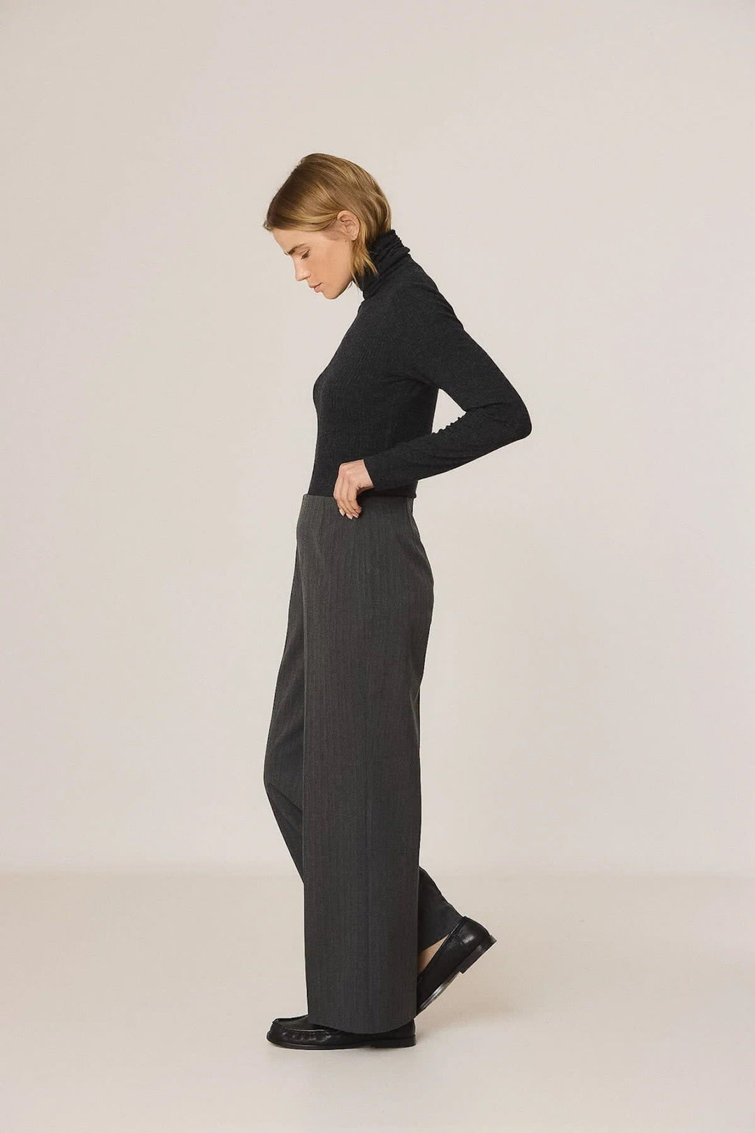 Pantalon habillé Sam à jambes larges pour femme Indi &amp; cold