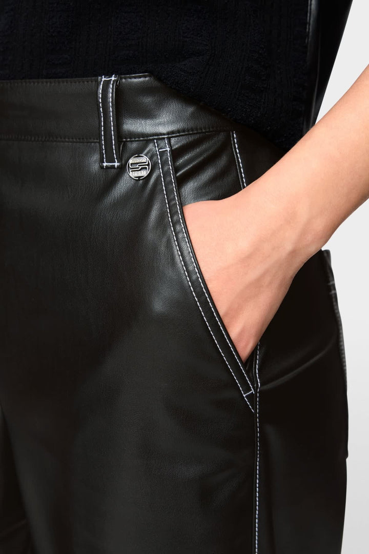 Pantalon RUMA en simili-cuir pour femme Marc Cain