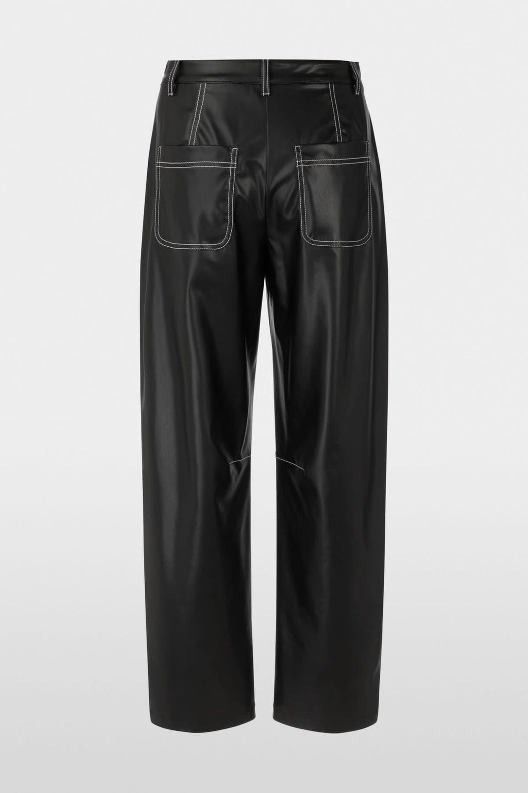 Pantalon RUMA en simili-cuir vue de face pour femme Marc Cain