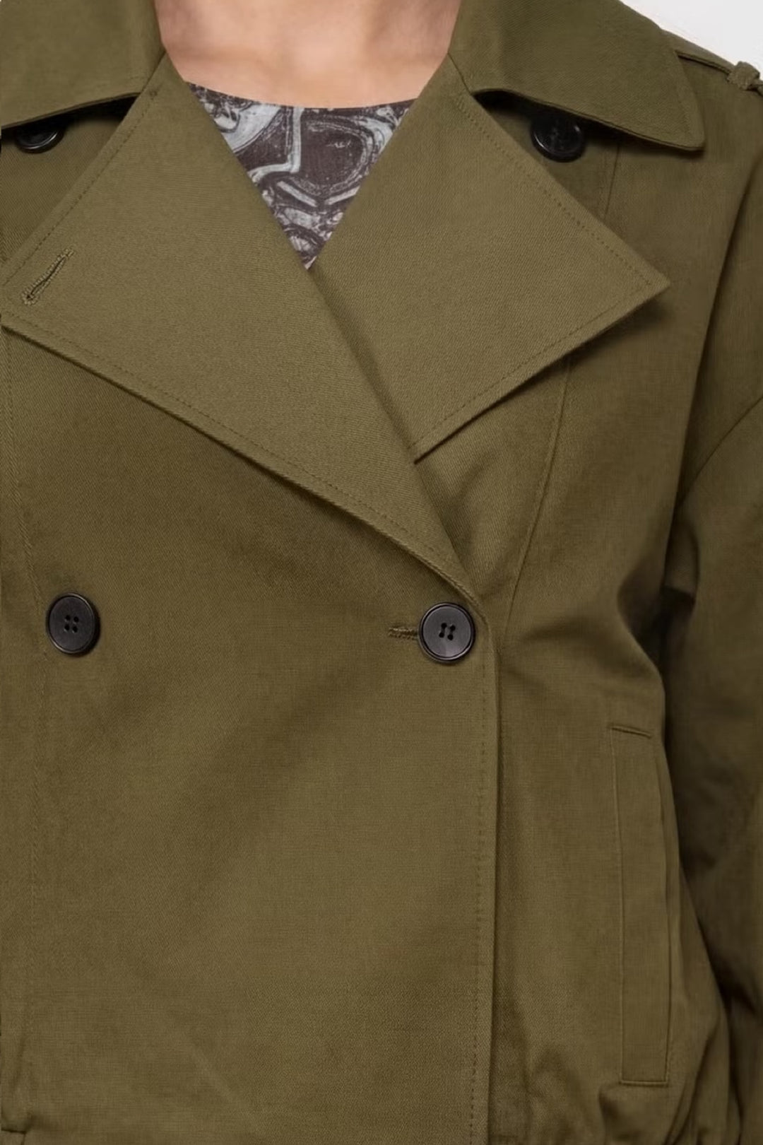 Veste surdimensionnée matelassée