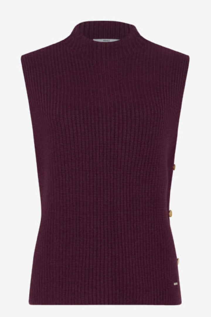 Sleeveless knit