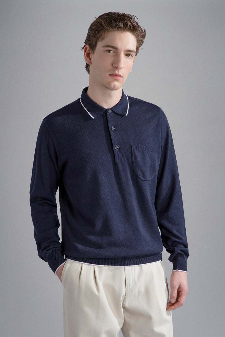 Wool polo