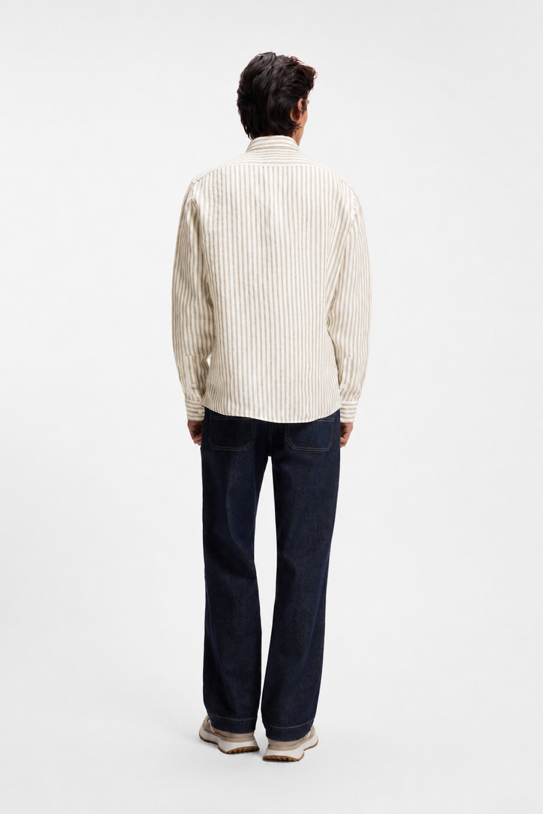 Striped linen shirt