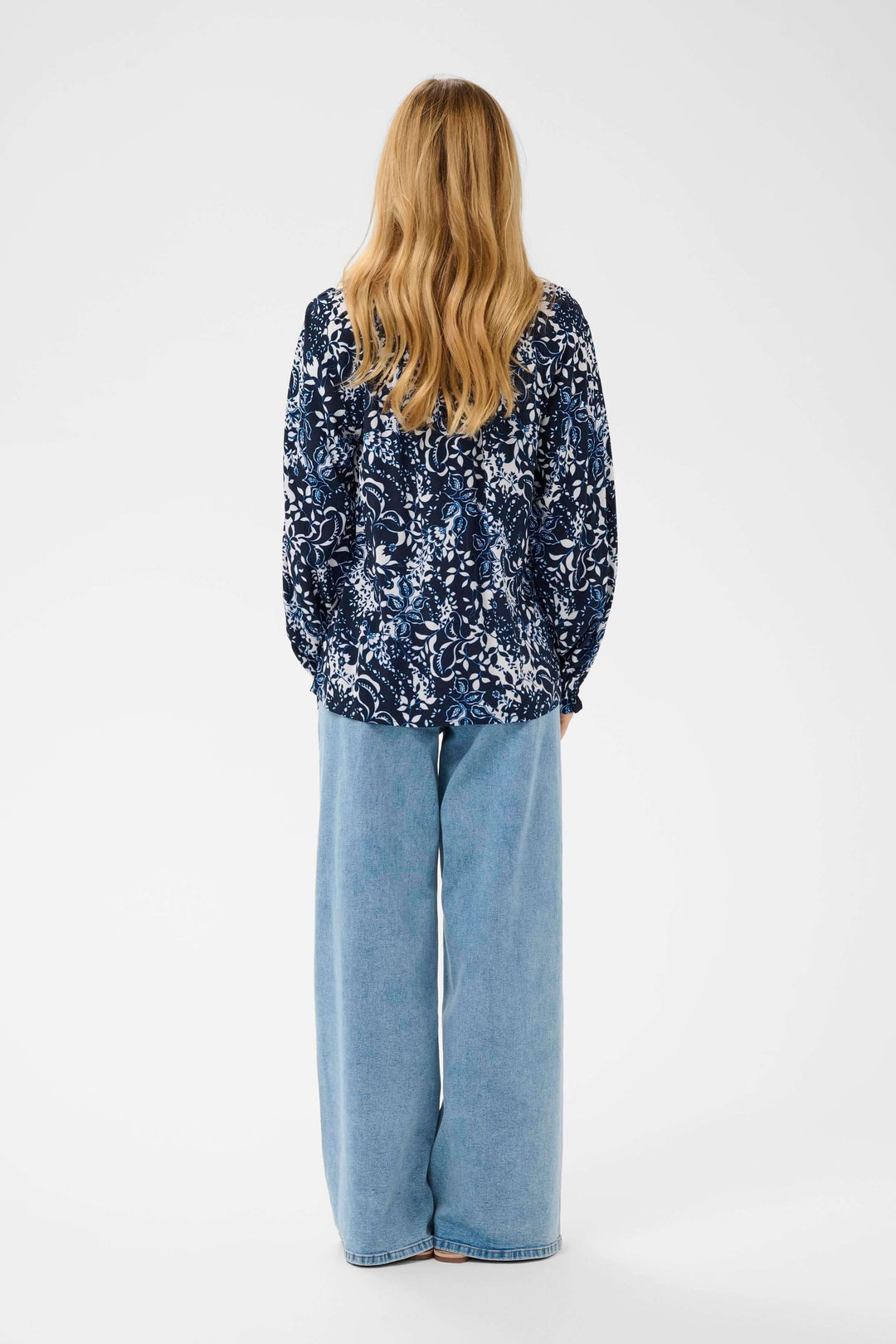 Blouse Tiah fluide à imprimé floral